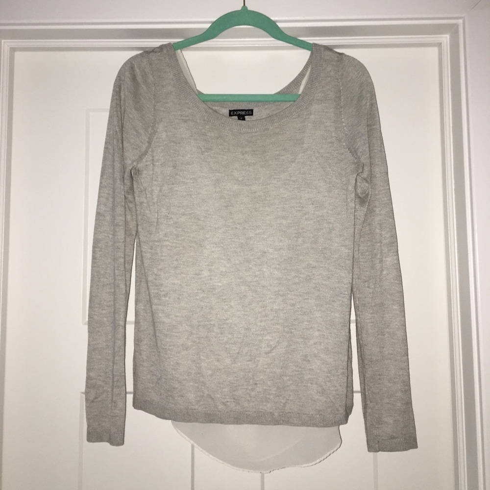 Long sleeve w/a tank top inside
